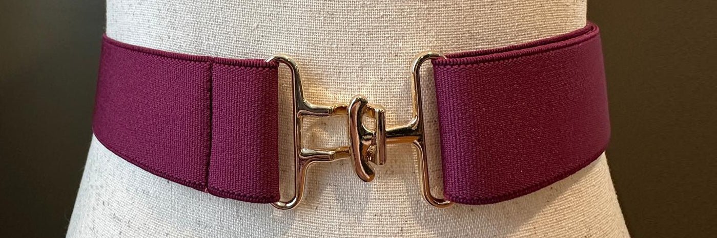 ISO Ecote Mauve Stretch Belt Speed Belt | Purple | On United States main image 3