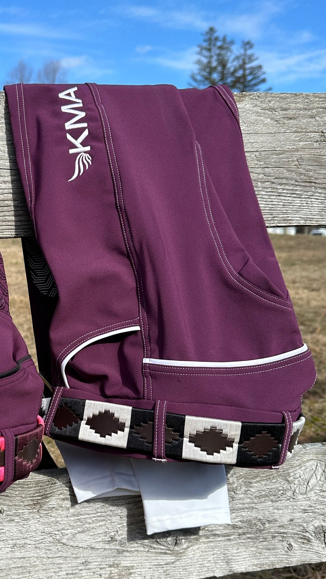Cassidy Knee Patch - Italian Plum