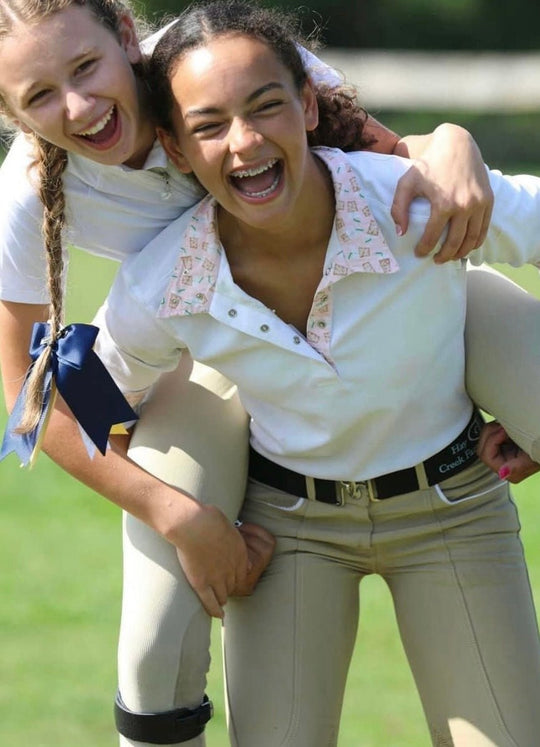 Hannah Competition Knee Patch - Tan