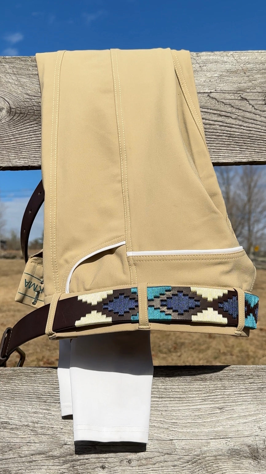 Hannah Competition Knee Patch - Tan