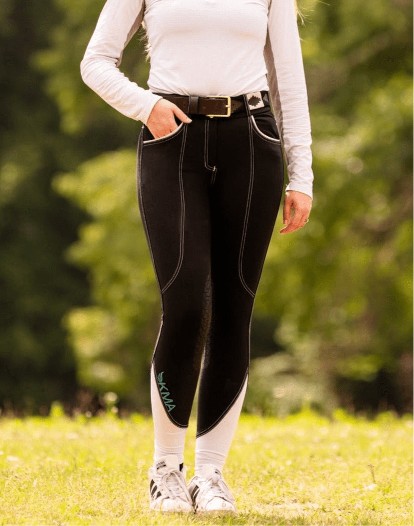 KMA Equestrian Breeches Naomi Full Seat - Black 2