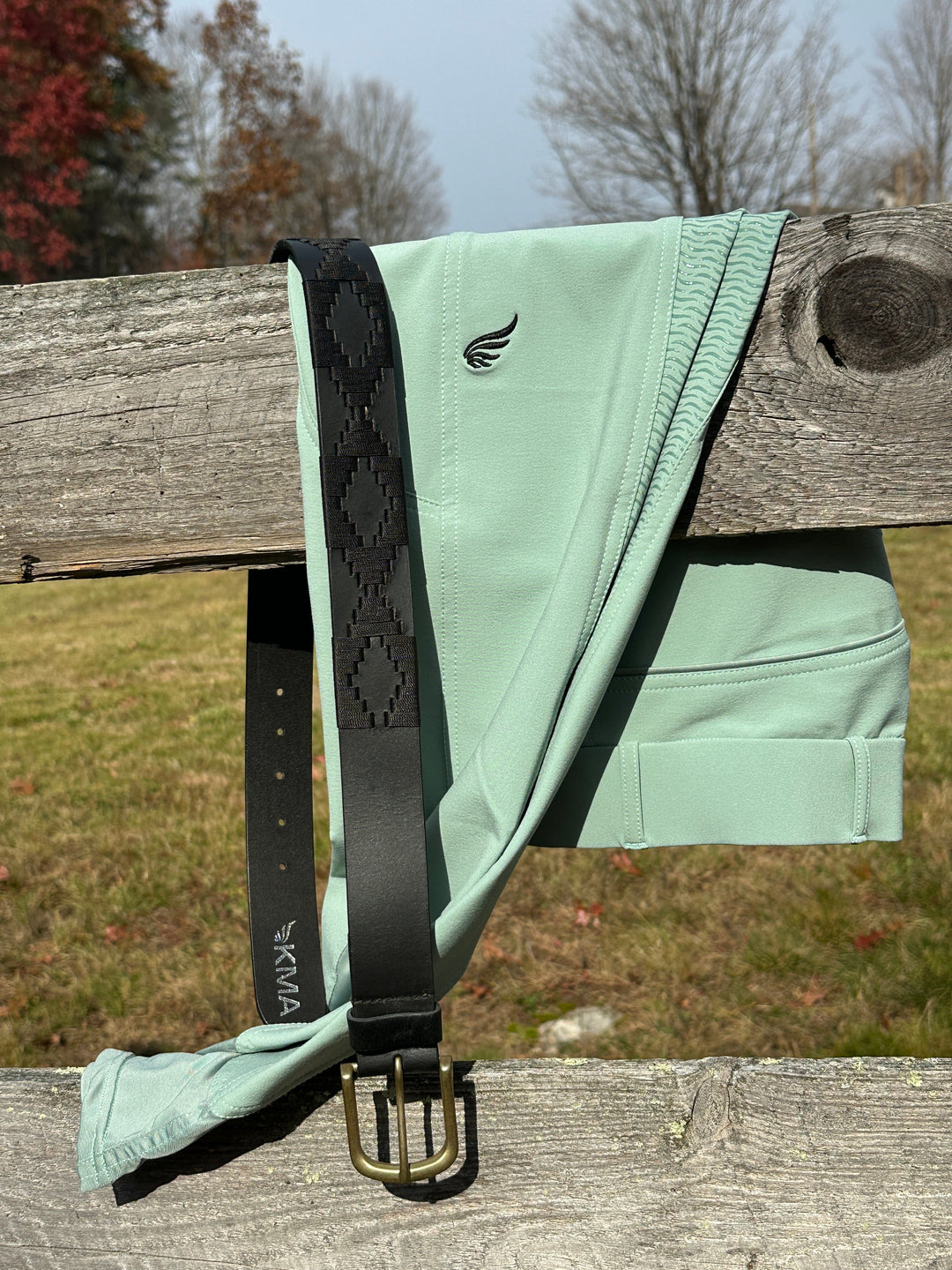 KMA Equestrian Breeches Limited Edition Full Seat Wintergreen 3