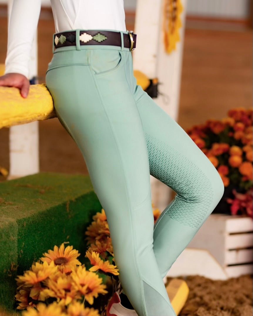 KMA Equestrian Breeches Limited Edition Full Seat Wintergreen 11