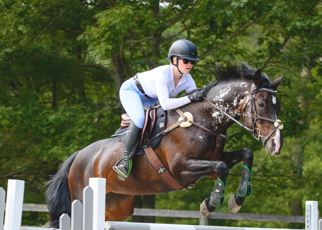 KMA Equestrian Classic Full Seat Forget-Me-Not 8