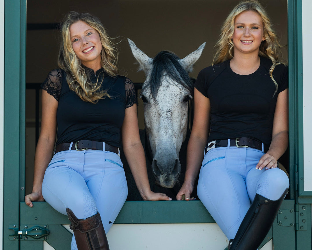 KMA Equestrian Classic Full Seat Forget - Me - Not 8