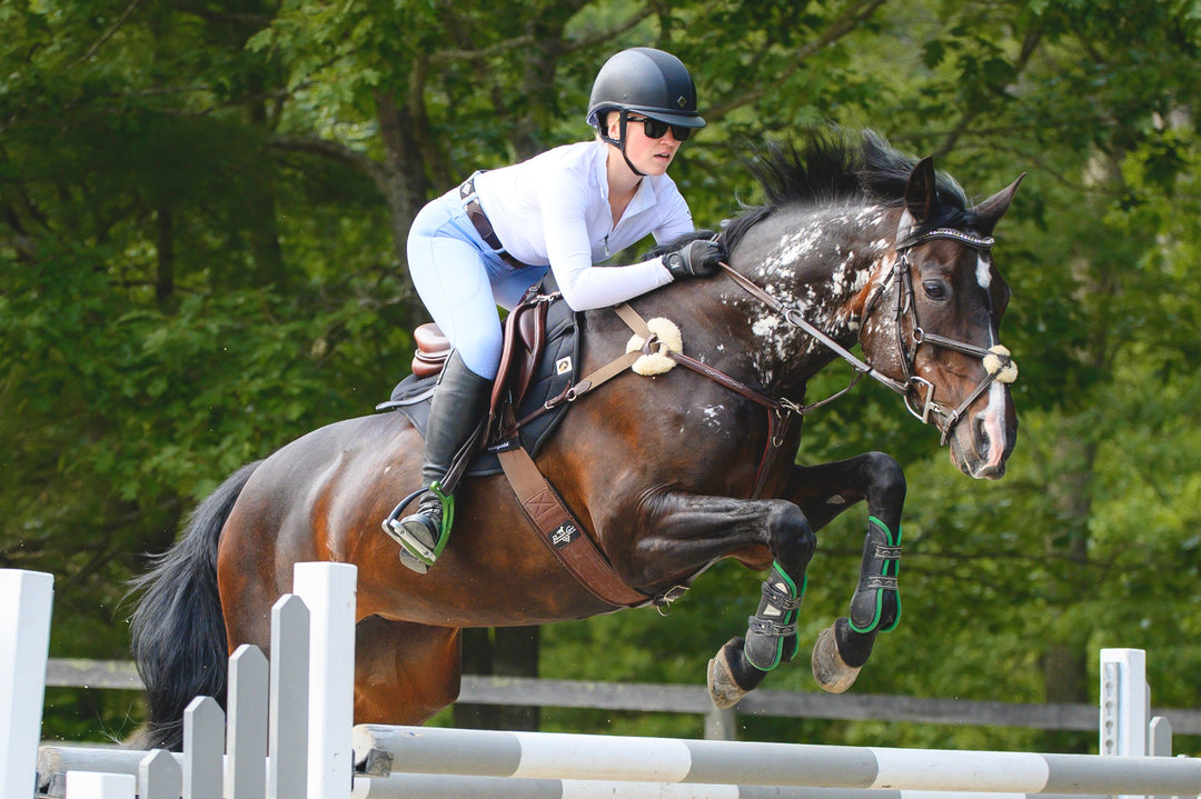 KMA Equestrian Classic Knee Patch Forget - Me - Not 8